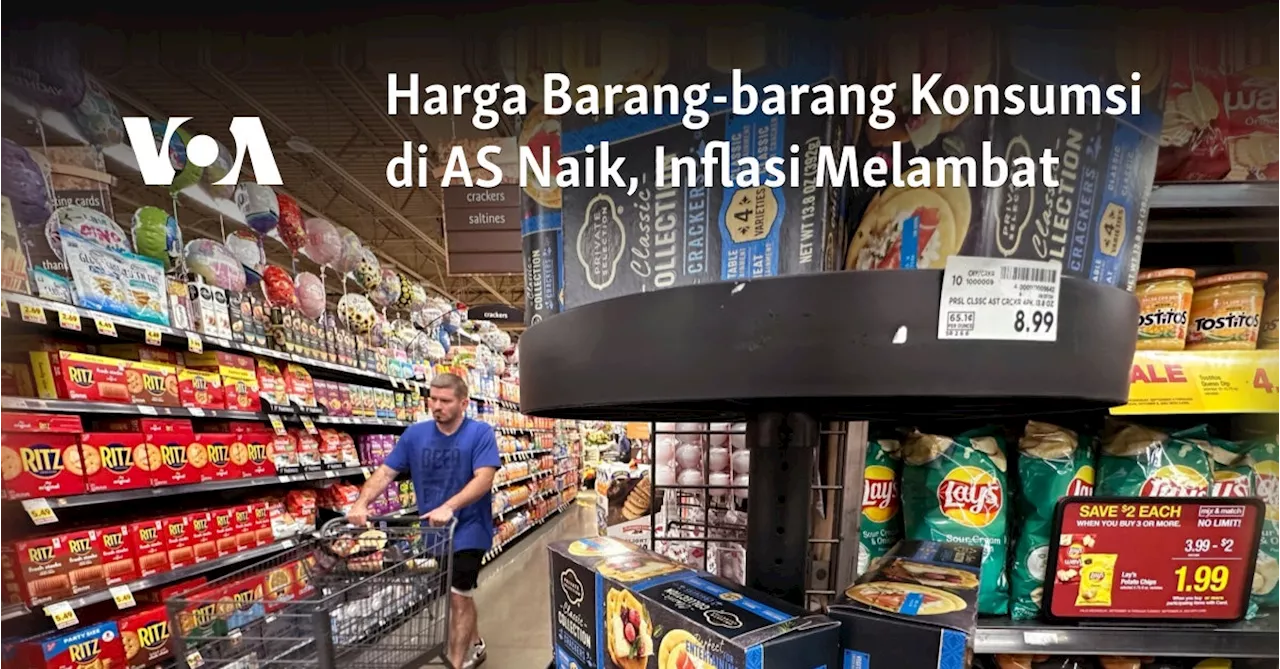 Inflasi AS Meningkat, Tapi CPI Inti Turun