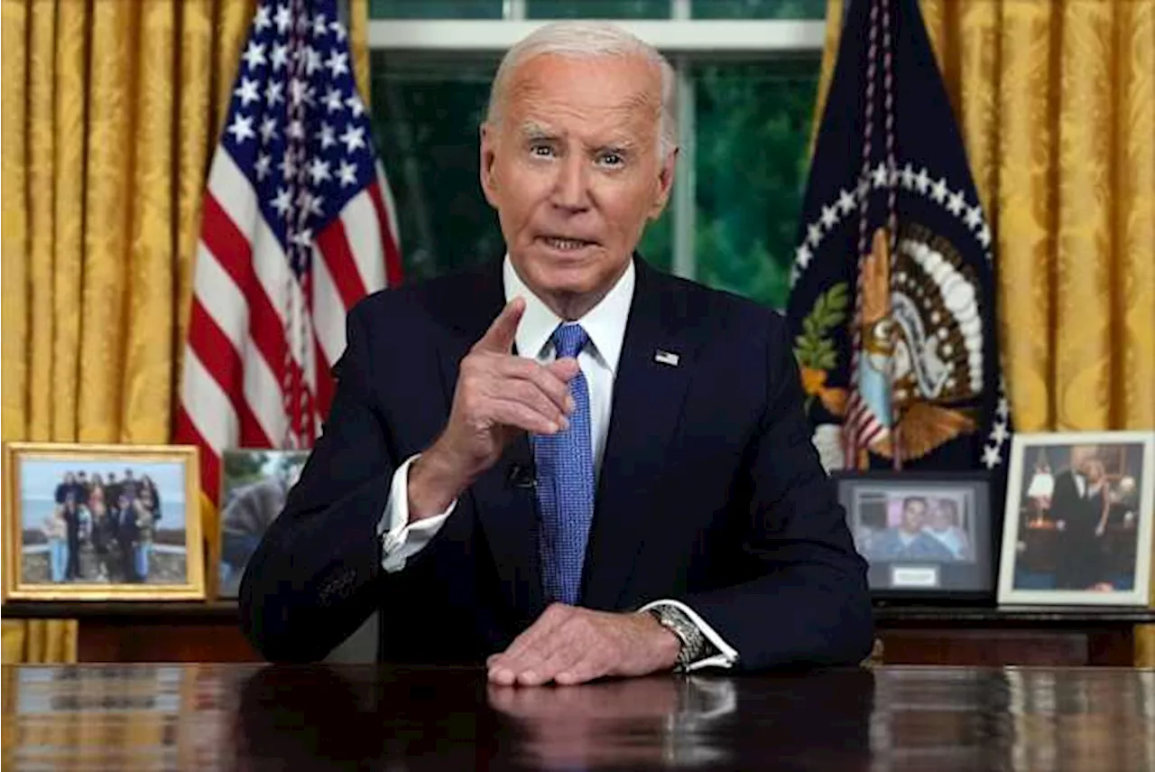 Biden promised to turn the page on Trump. Now he's being replaced by him