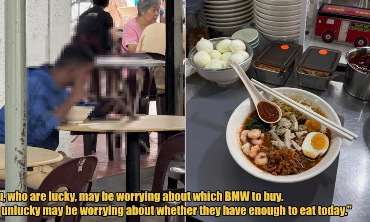 Penang Food Vendor Praised for Kindness to Struggling Man