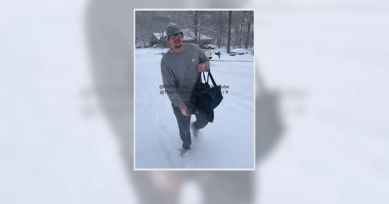 Pizza Delivery Driver Goes Viral for Braving Snowstorm