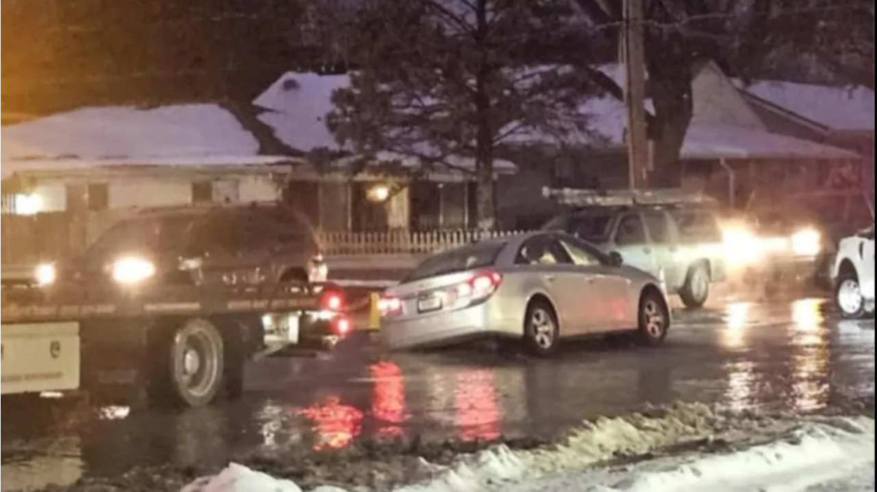 Massive Sinkhole Closes Roadway in Indianapolis After Water Main Break