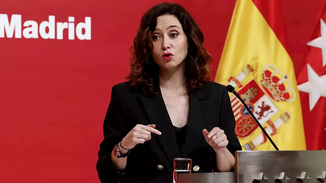 Ayuso acusa al Gobierno de 'amnistiarse a sí mismo' con su ley Begoña