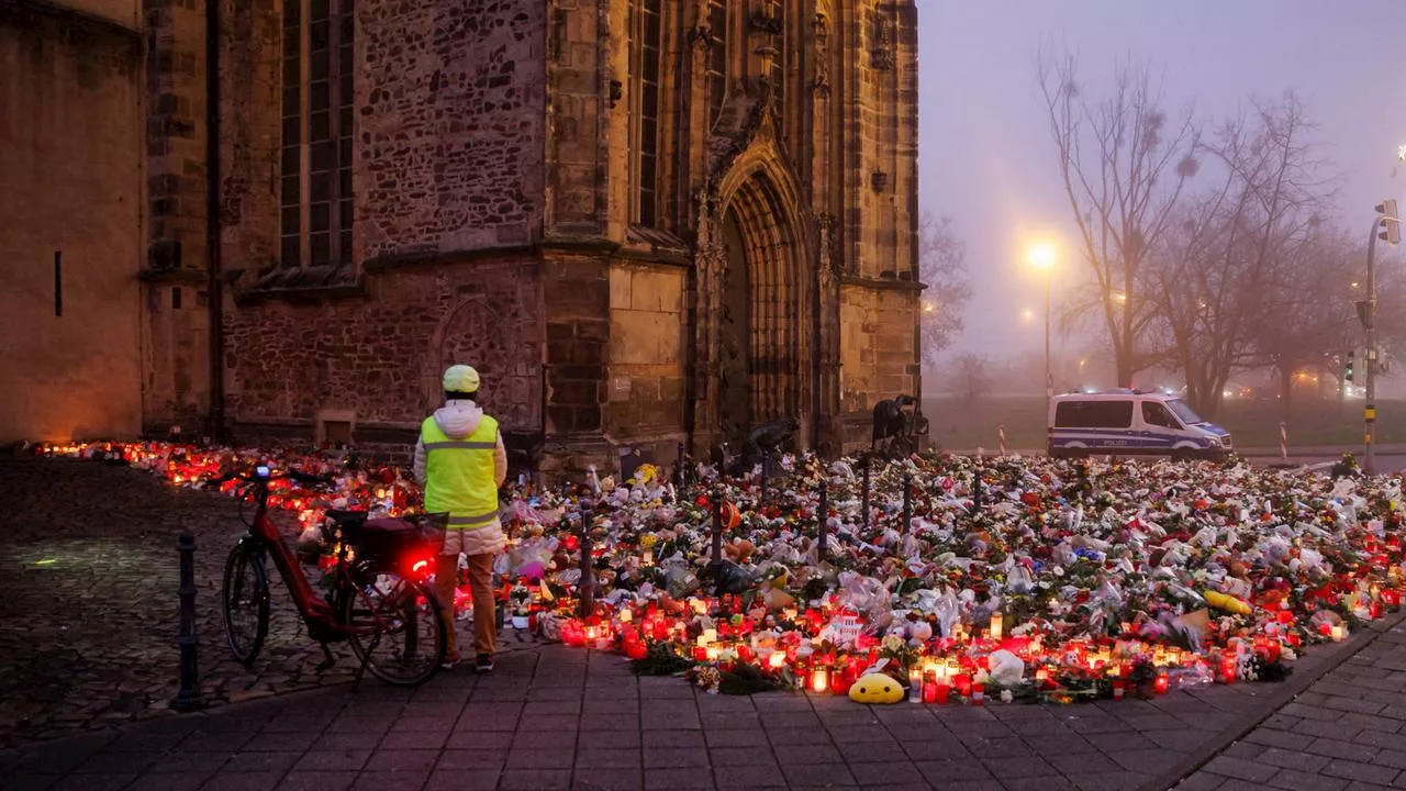 Magdeburg verarbeitet das Trauma des Weihnachtsmarktanschlags