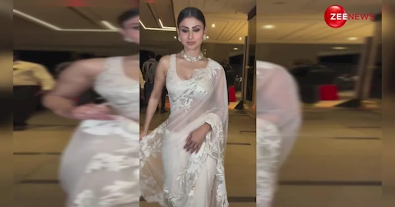 सफेद साड़ी में नागिन Mouni Roy ने लगाया ग्लैमर का तड़का, गॉर्जियस अवतार देख फैंस का नजर हटाना हुआ मुश्किल!