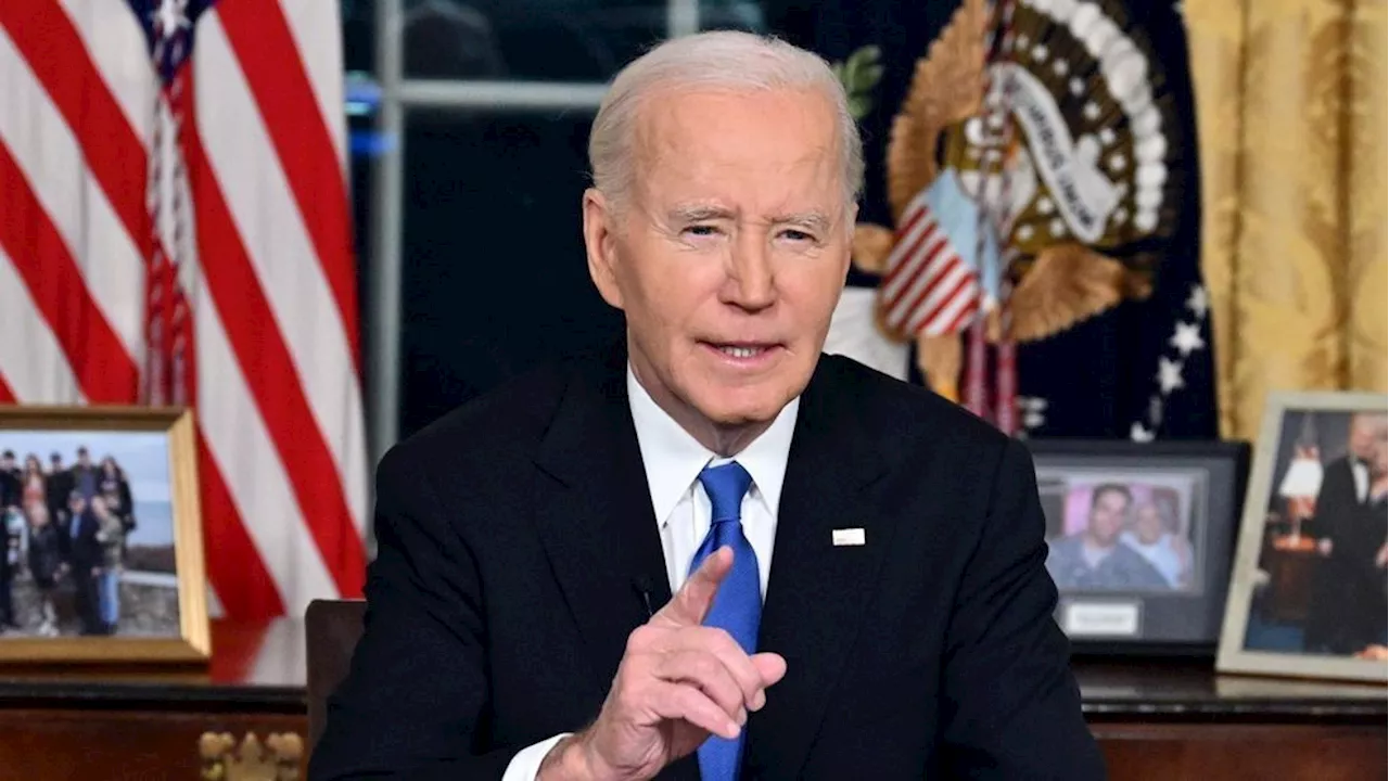 Biden Delivers Farewell Address Amidst Low Approval Ratings and Rising Crime