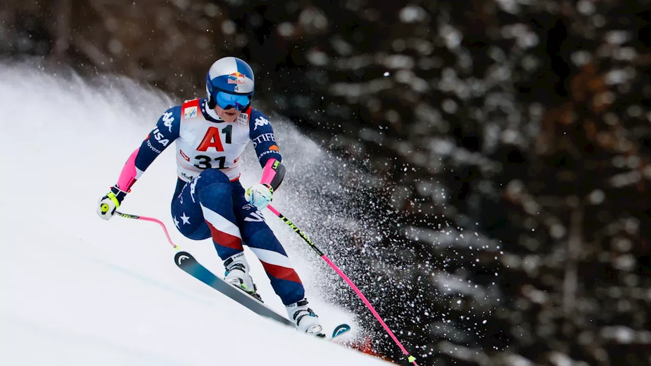 Ski alpin: Lindsey Vonn stürzt bei Abfahrtstraining in Cortina