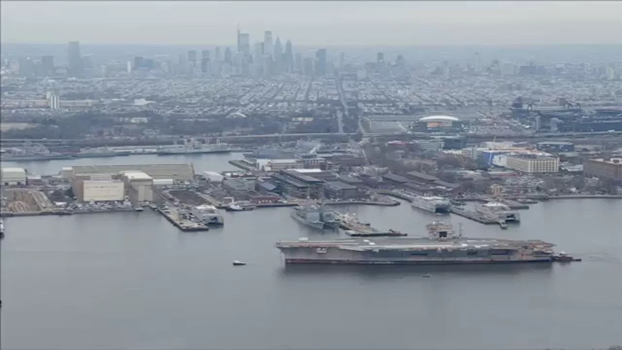 Decommissioned Aircraft Carrier 'Big John' Embarks on Journey to Texas for Dismantling