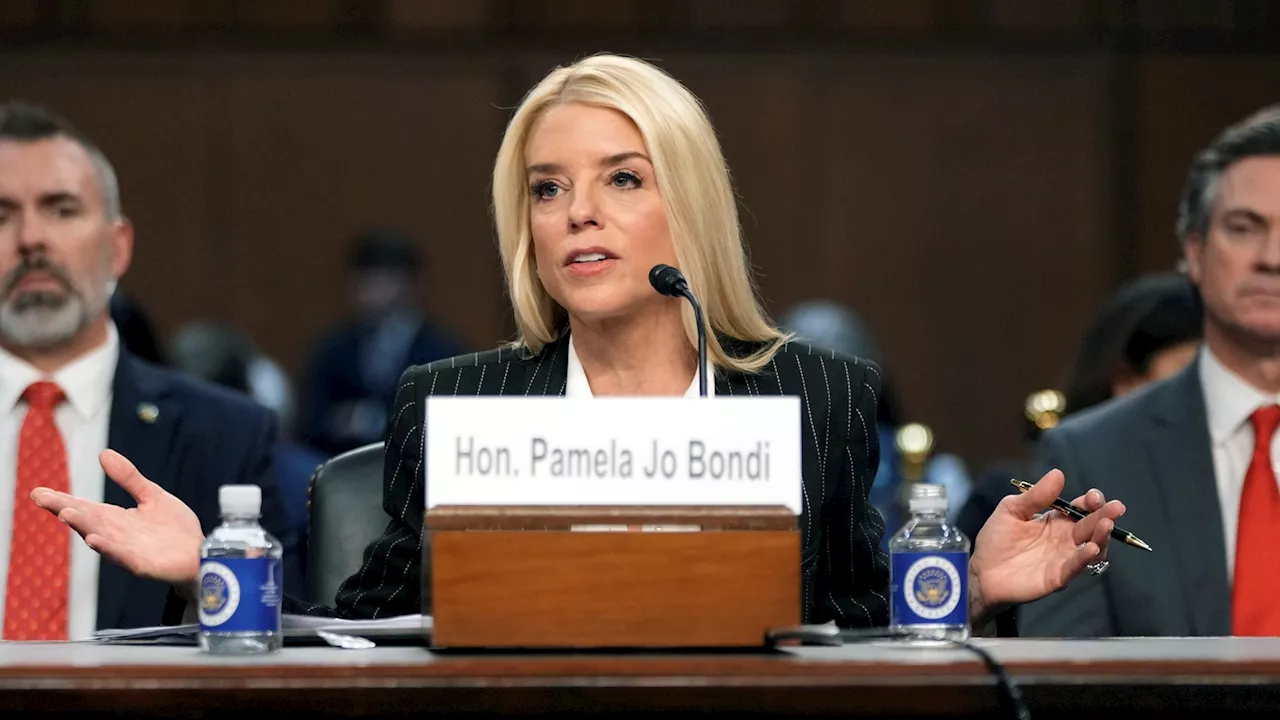 Bondi Vows Apolitical DOJ But Dodges Key Questions on Trump's 2020 Election Claims