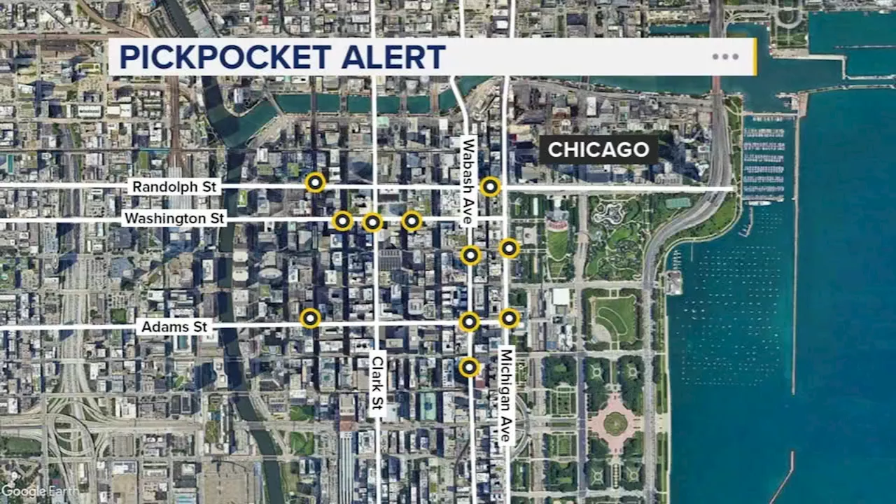 Chicago Police Issue Warning Over Increase in Loop Pickpocketing