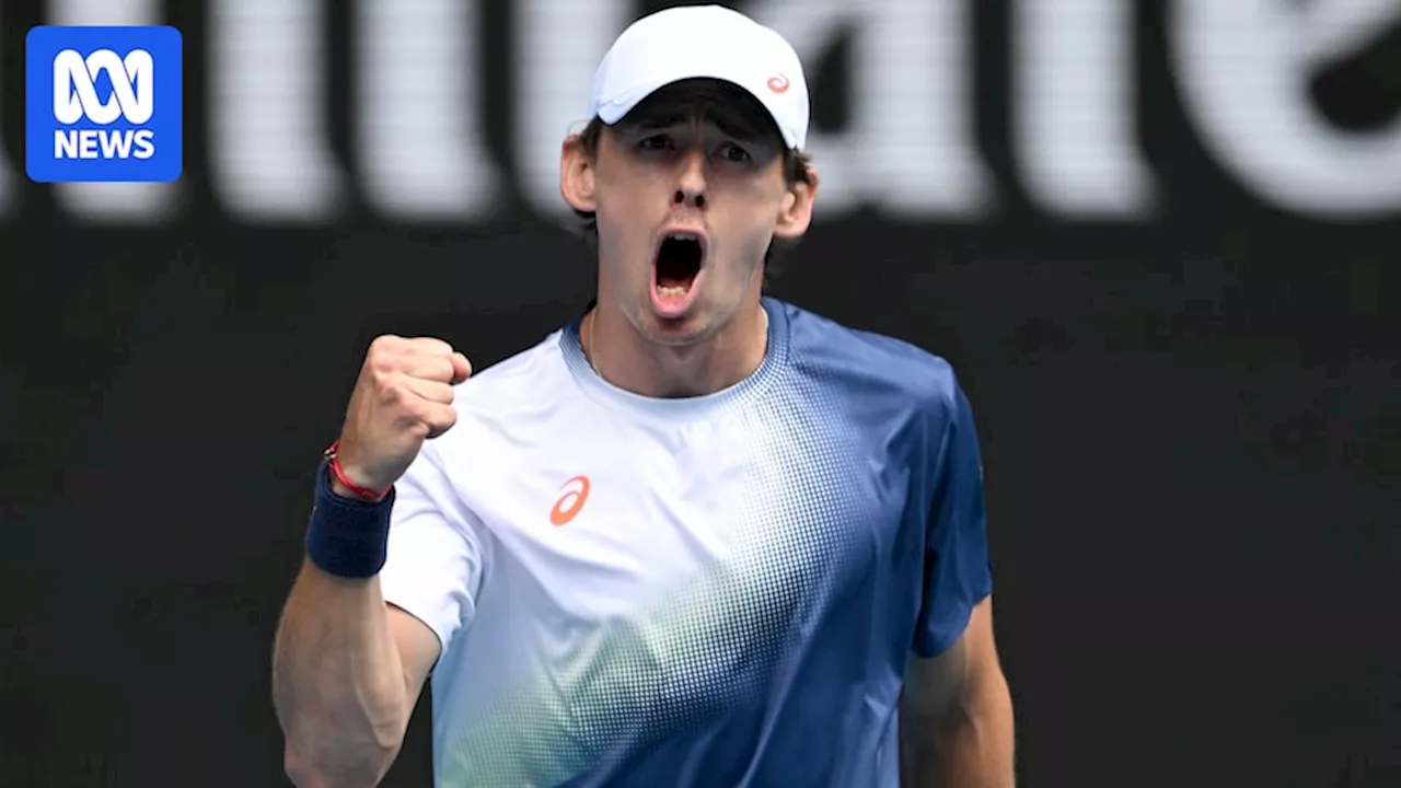 How world number eight Alex de Minaur is managing pressure at the Australian Open