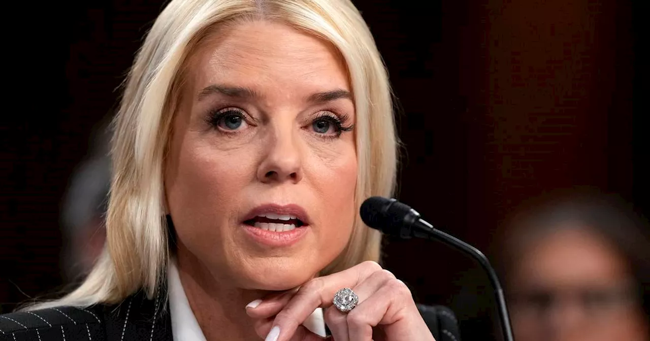 Bondi Says Trump Was 'Targeted' by Justice Department, Vows Not to 'Politicize' Office