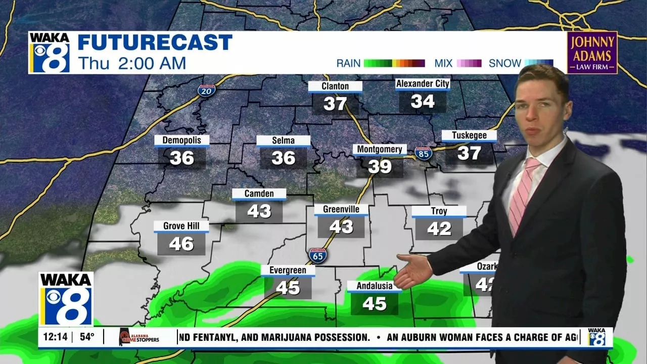 Mild Temperatures Return to Alabama After a Chilly Start