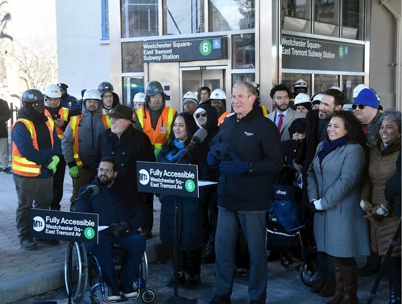 Westchester Square Station Becomes Fully Accessible in Bronx