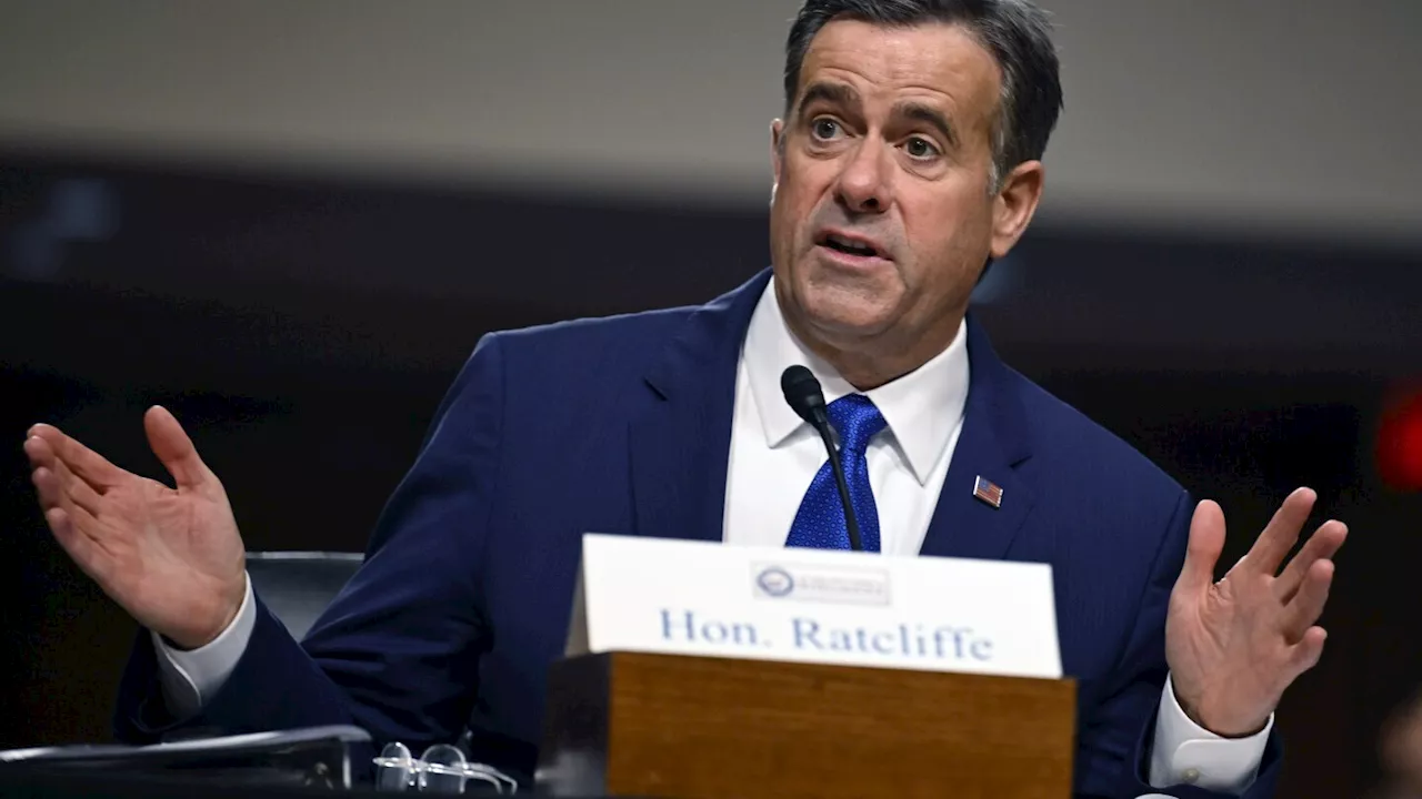 Trump's pick to lead the CIA, John Ratcliffe, will face questioning in the Senate