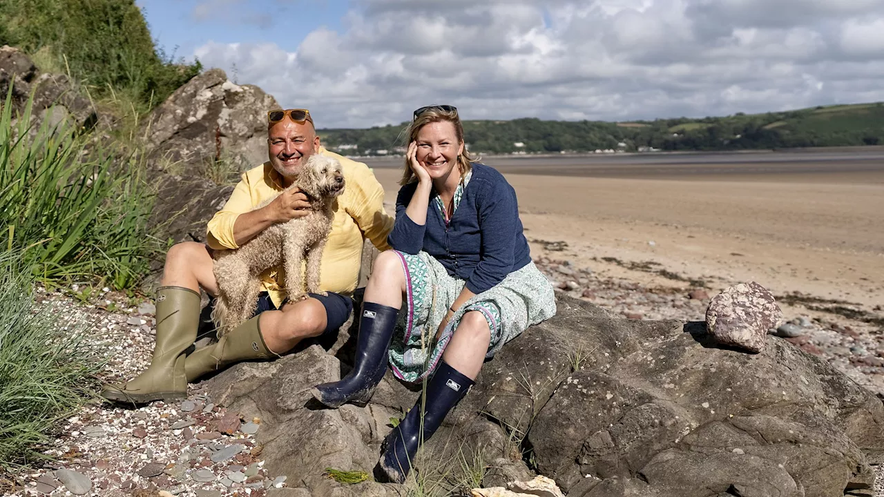 Wynne Evans and Joanna Page Explore Welsh Coastline in New Series 'Wynne & Joanna: All at Sea'