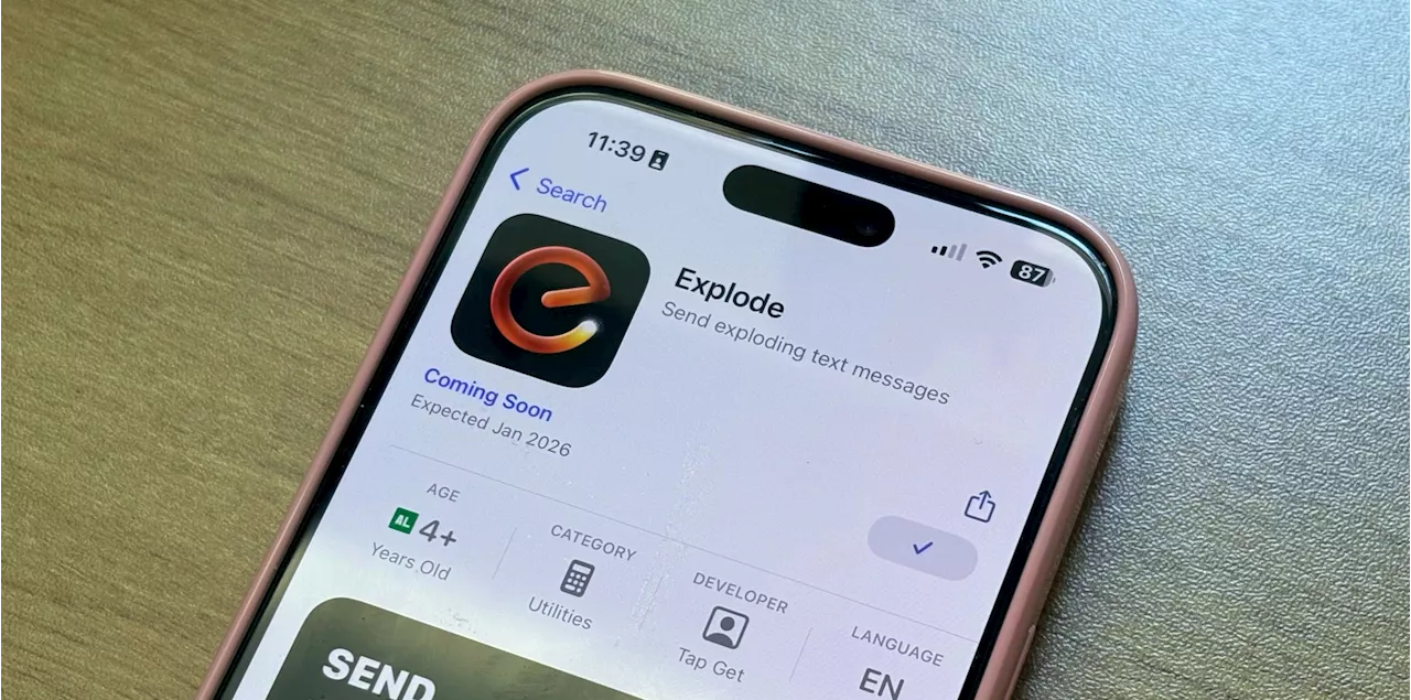 Explode: The New App Making Messaging Disappear