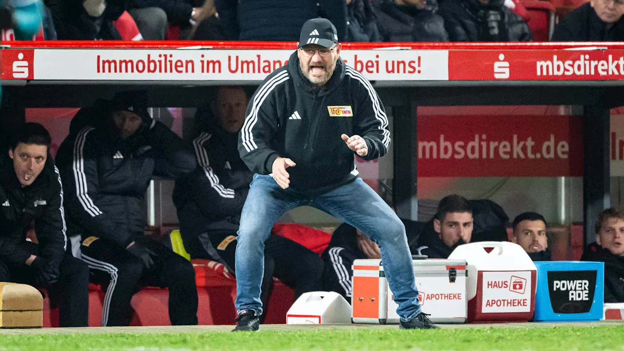 Bundesliga! Union mitten im Abstiegskampf : Alptraum-Start für Baumgart