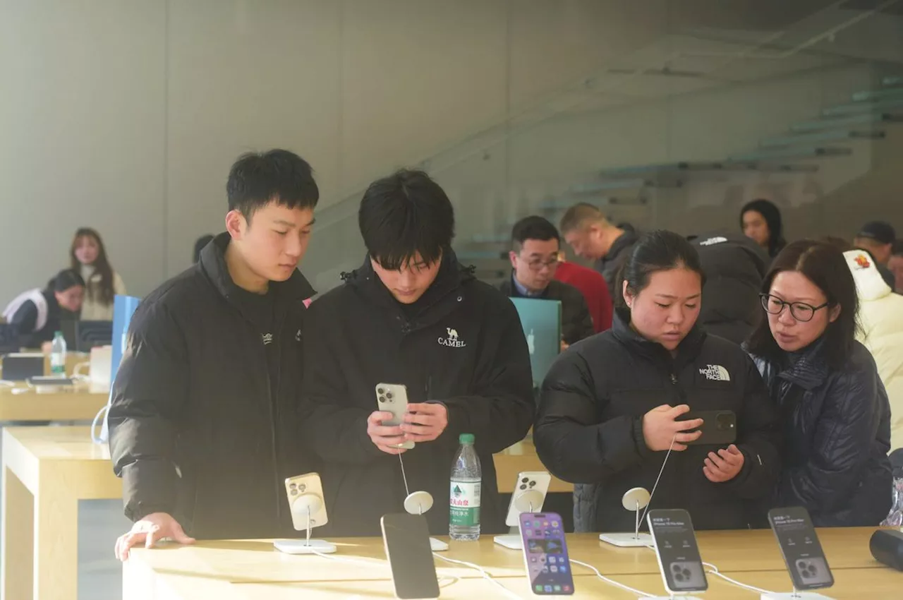 Apples Marktanteil in China sinkt drastisch