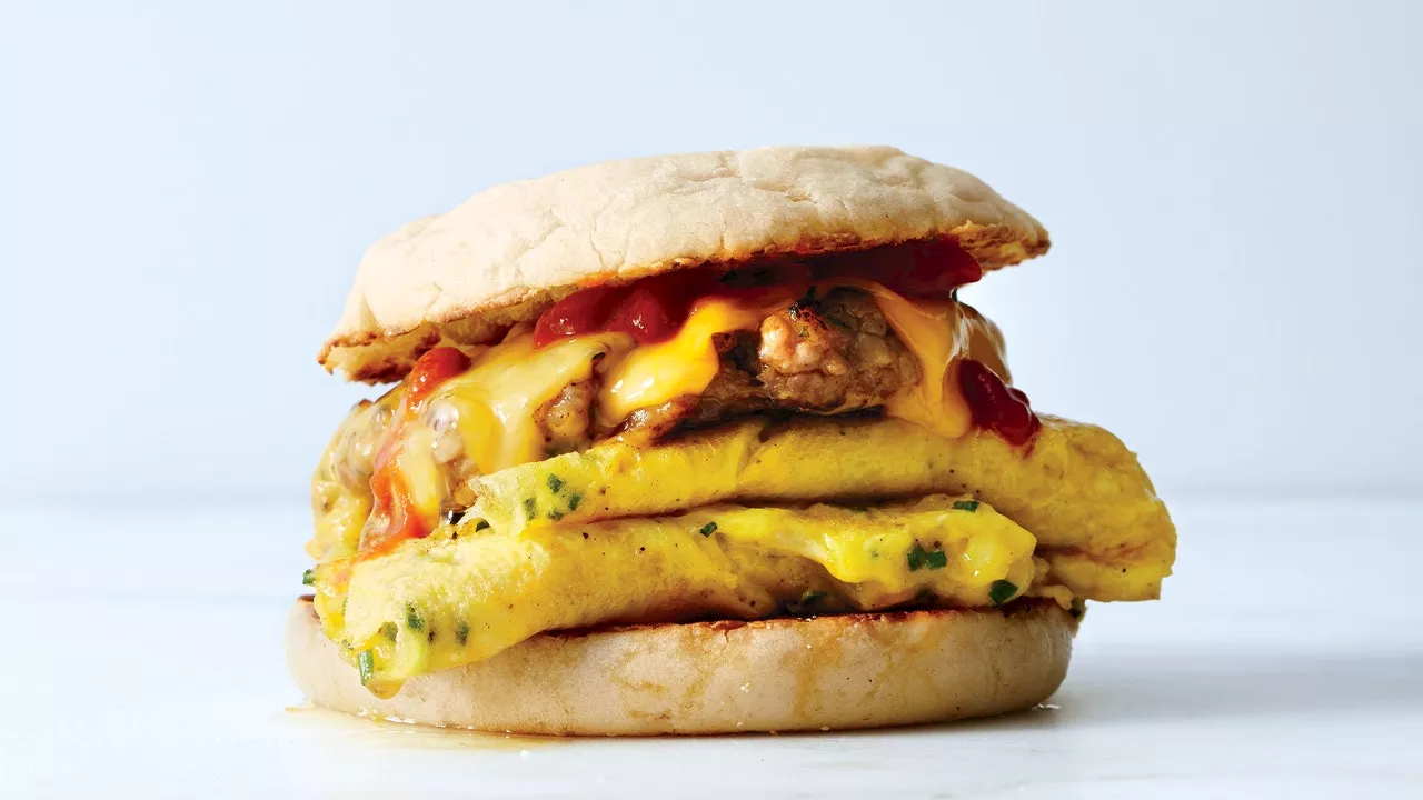 The Ultimate English Muffin Breakfast Sandwich