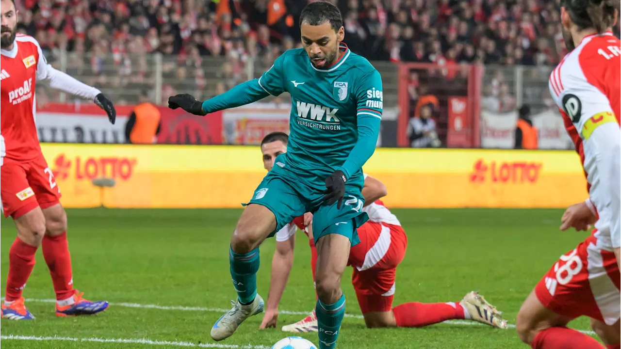 Fußball-Bundesliga: Dank Maurice: FC Augsburg überrascht bei Union Berlin