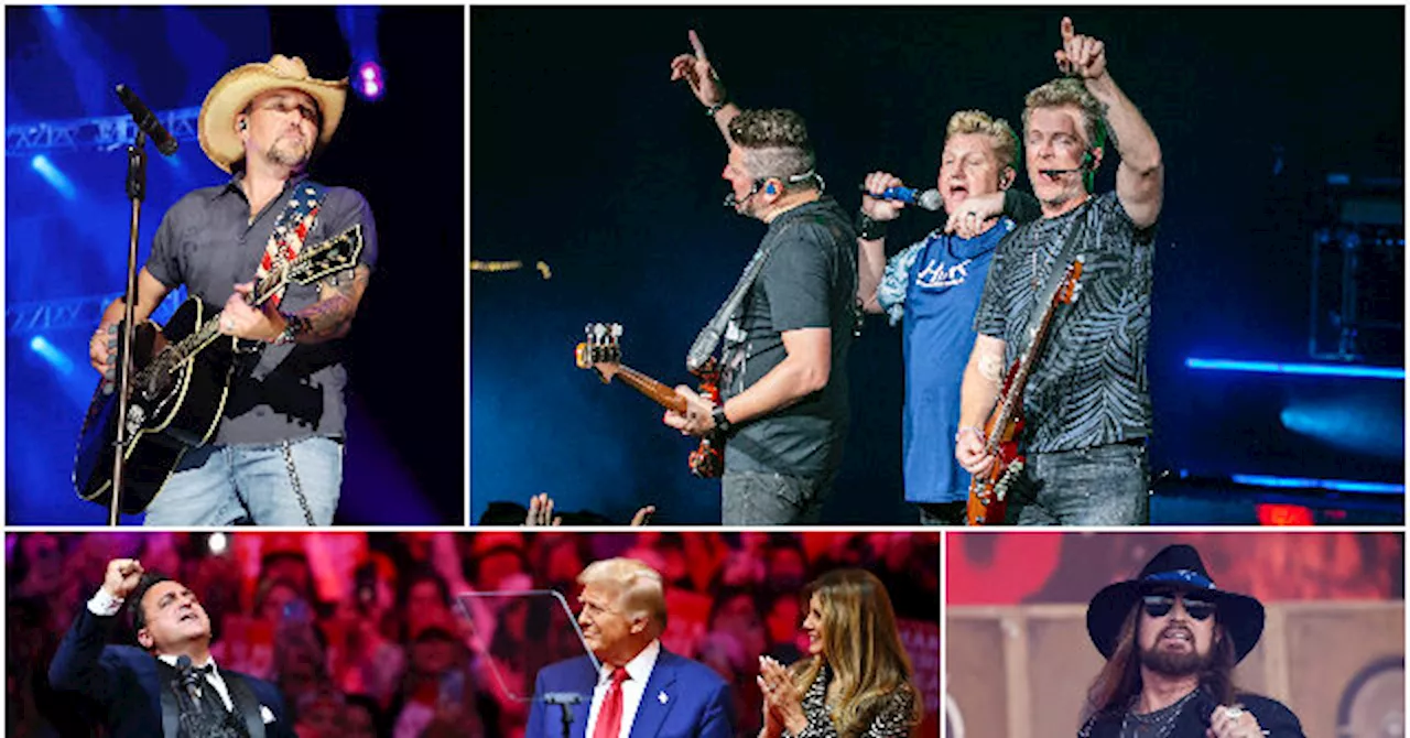 Jason Aldean, Rascal Flatts, Billy Ray Cyrus, Christopher Maccio Among Stars Set for Trump Inauguration Events