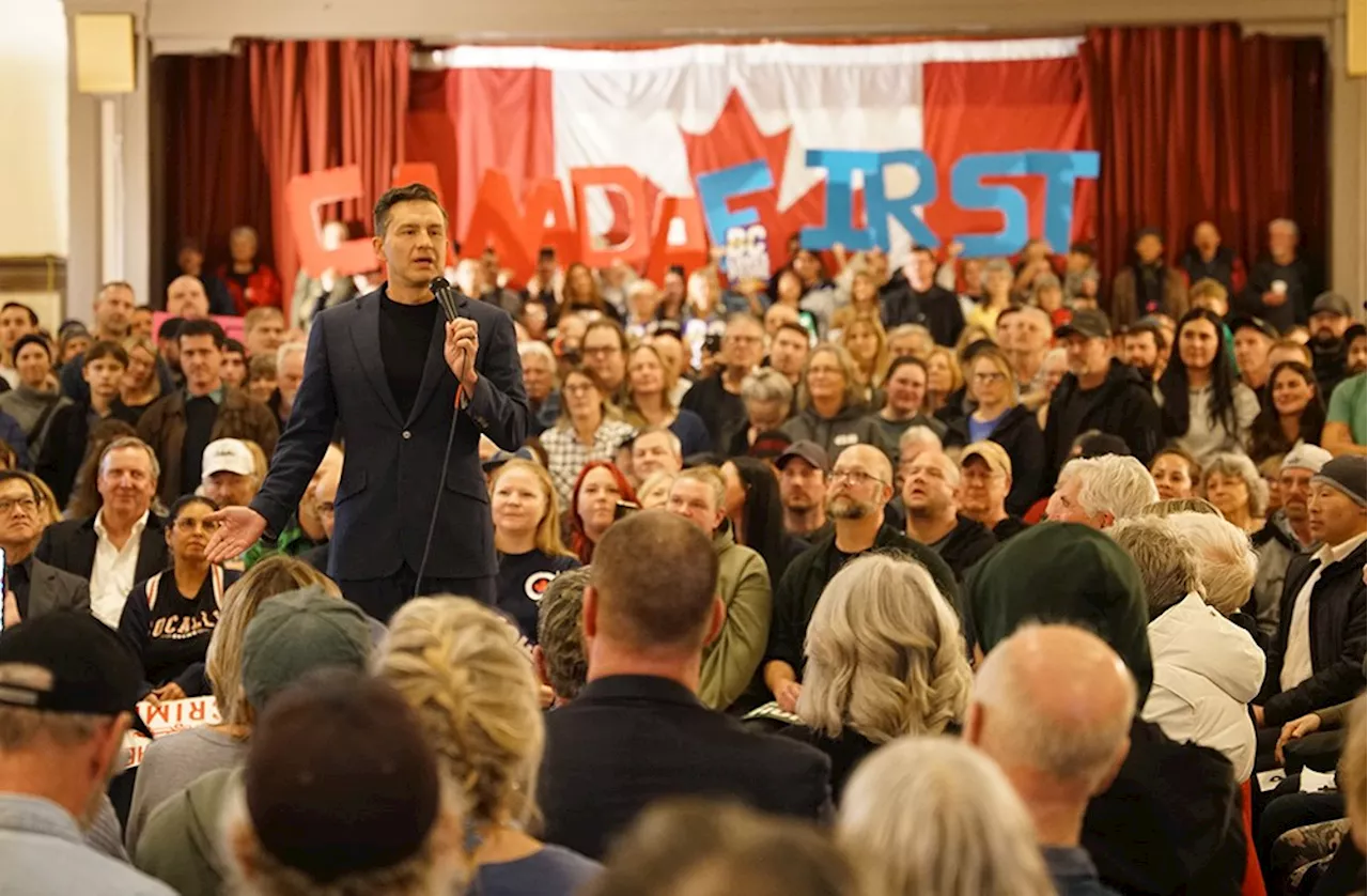 Poilievre Rallies Conservatives in Powell River, Promises Tax Cuts and Economic Reform