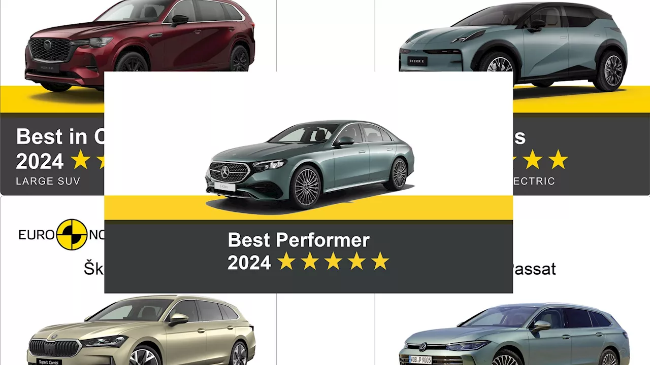 Euro NCAP Crowns Mercedes-Benz E-Class as Safest Car of 2024