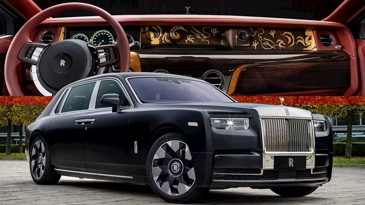 Rolls-Royce Crafts One-Off Phantom Dragon for a Chinese Client