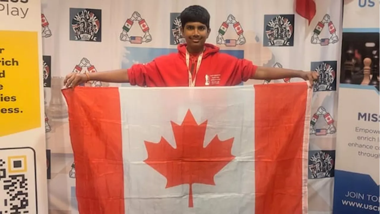 This 12-year-old chess prodigy recently became Canada's youngest international master