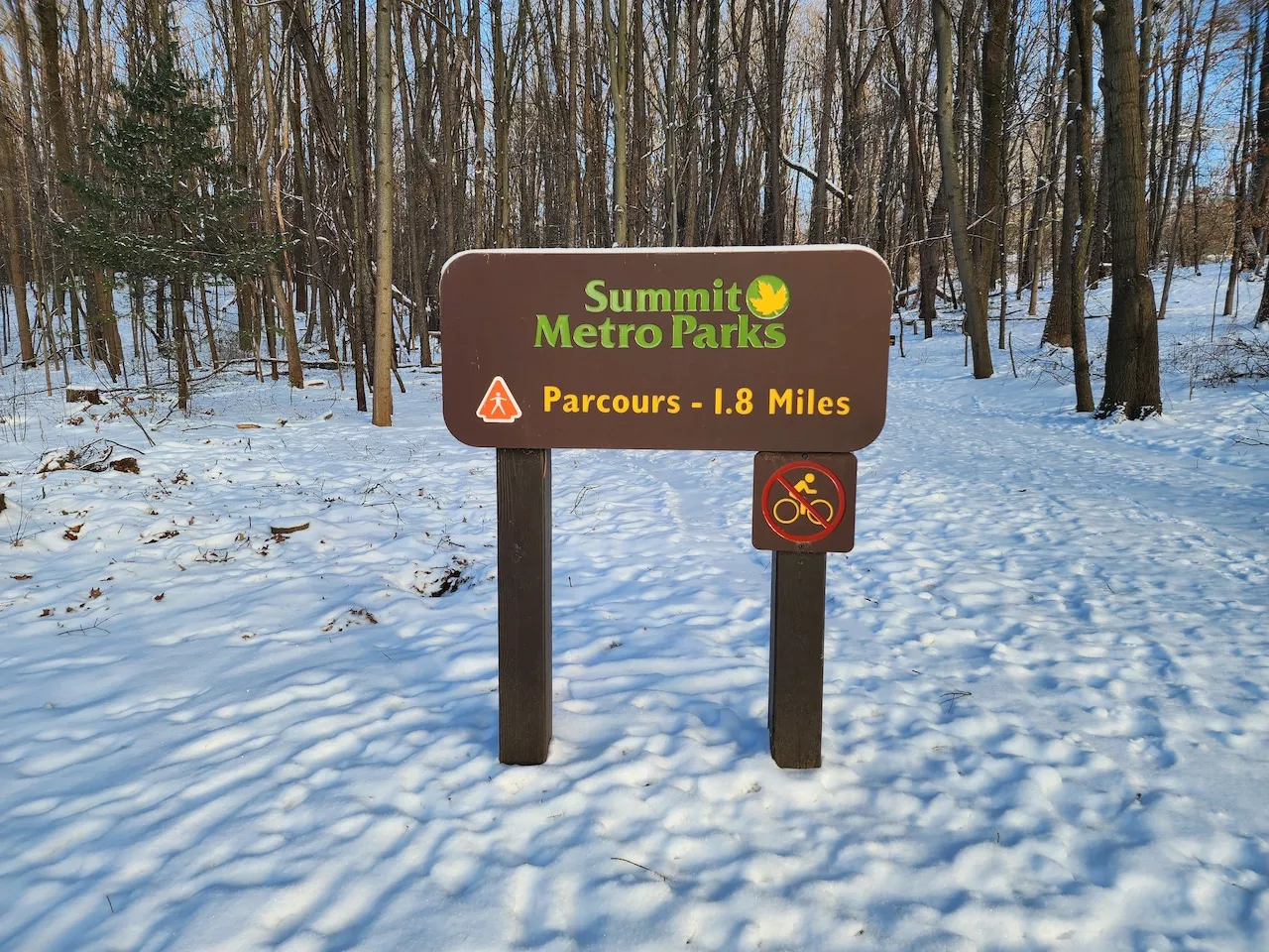 Akron's Goodyear Heights and Sand Run Metro Parks Upgrade Parcours Trails