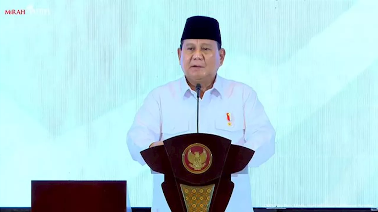 Presiden Prabowo: Pemerintah Terbuka Bagi Pendanaan MBG Dari Siapapun