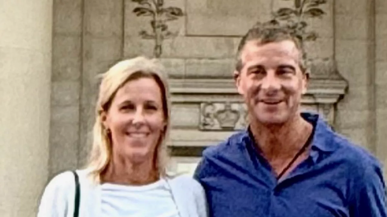 Bear Grylls shares loved-up snap with rarely-seen wife and son as he celebrates milestone...