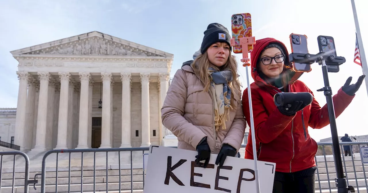 Trump Exploring Options to 'Preserve' TikTok After Supreme Court Weighs Ban