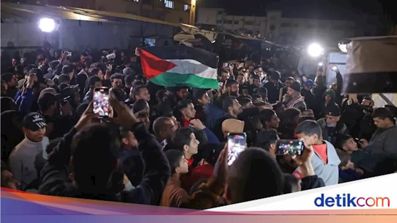 Israel dan Hamas Tetapkan Gencatan Senjata, Warga Palestina Rayakan