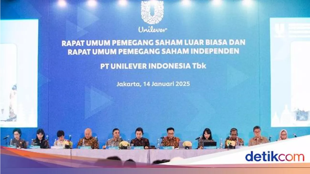 Unilever Indonesia Kenalkan Jajaran Direksi Baru, Ini Sosoknya