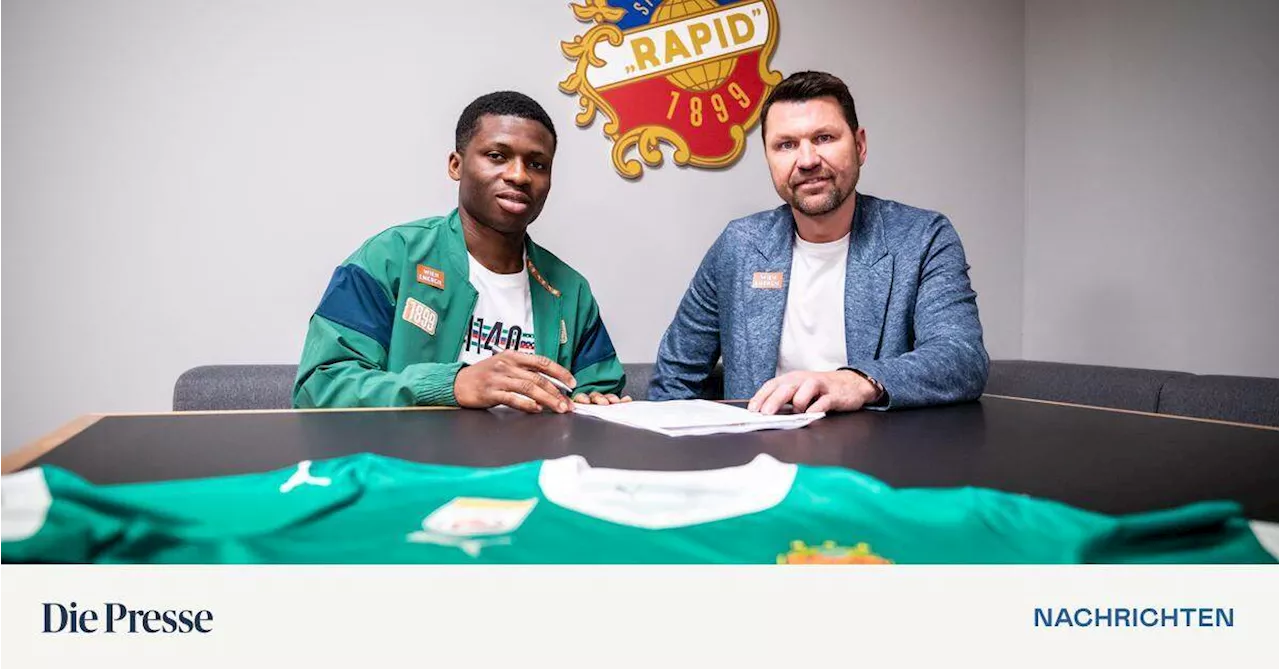 Rekordtransfer: Rapid engagiert Romeo Amane