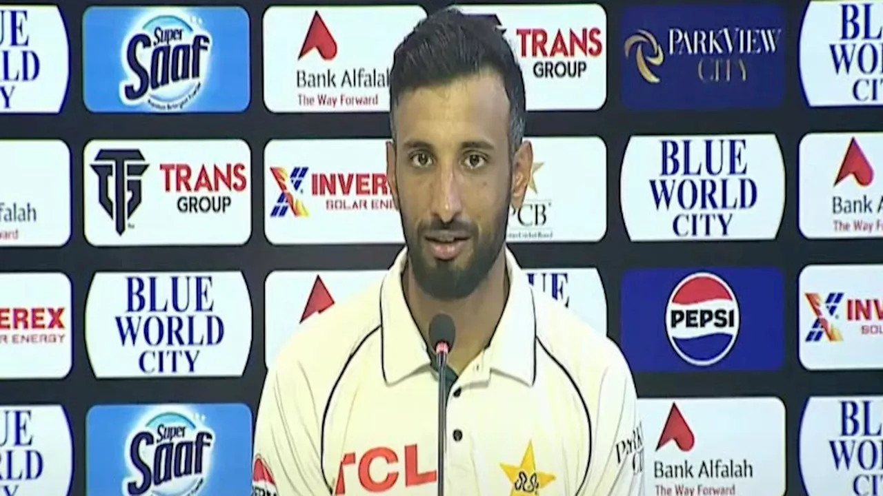 Shan Masood aims for 2-0 victory against Windies in Test series