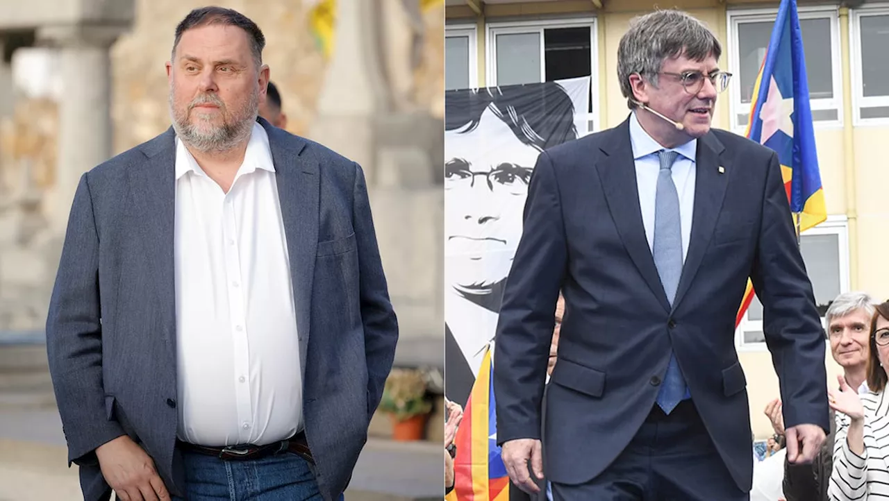 Puigdemont y Junqueras se reúnen este jueves por primera vez desde que recuperaron el liderazgo de los partidos independentistas