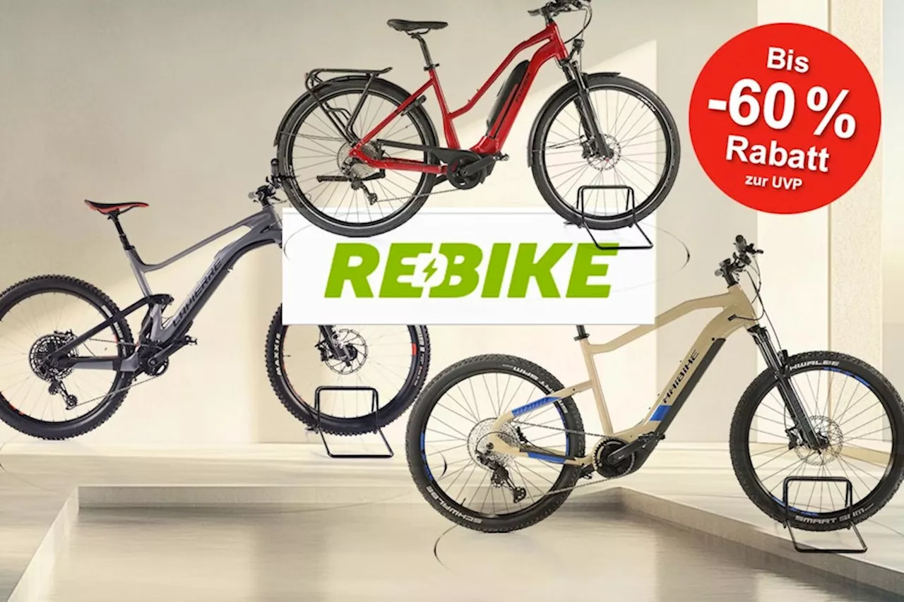 Großer Rebike Inventur-Sale: Bis zu 60% sparen – Warum ein E-Bike zum Jahresbeginn Sinn macht