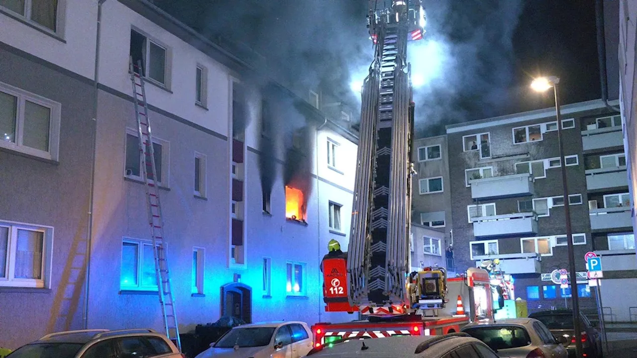 NRW: Tote bei Brand in Bottrop, Haus unbewohnbar