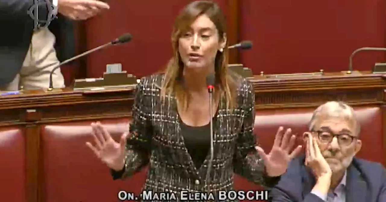 Boschi a Meloni in Aula: 'Un posto speciale all'inferno per le donne che non aiutano le donne'