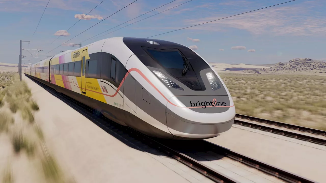 Brightline West Secures Funding for Electric Bullet Train Connecting Las Vegas and Los Angeles