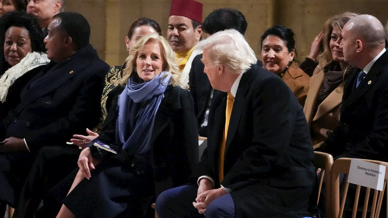 Jill Biden Recalls Chummy Conversation with Donald Trump at Notre Dame Reopening