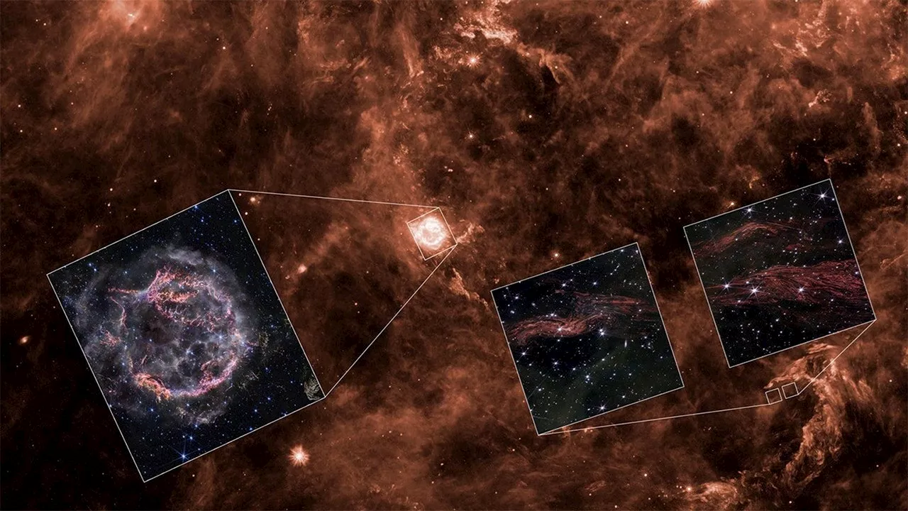 Webb Telescope Captures Stunning Images of Earliest Supernova