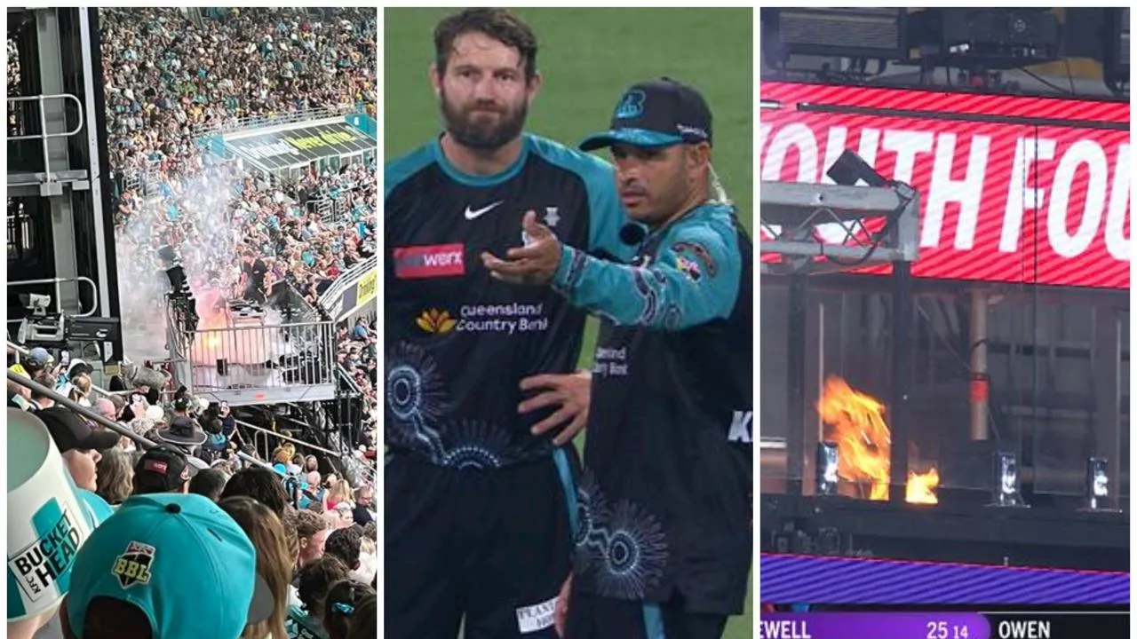 Fire Erupts in DJ Booth During BBL Match, Evacuates Spectators