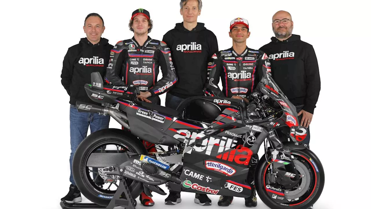 Aprilia Inizia una Nuova Era con la RS-GP25 e Martin con il Numero 1