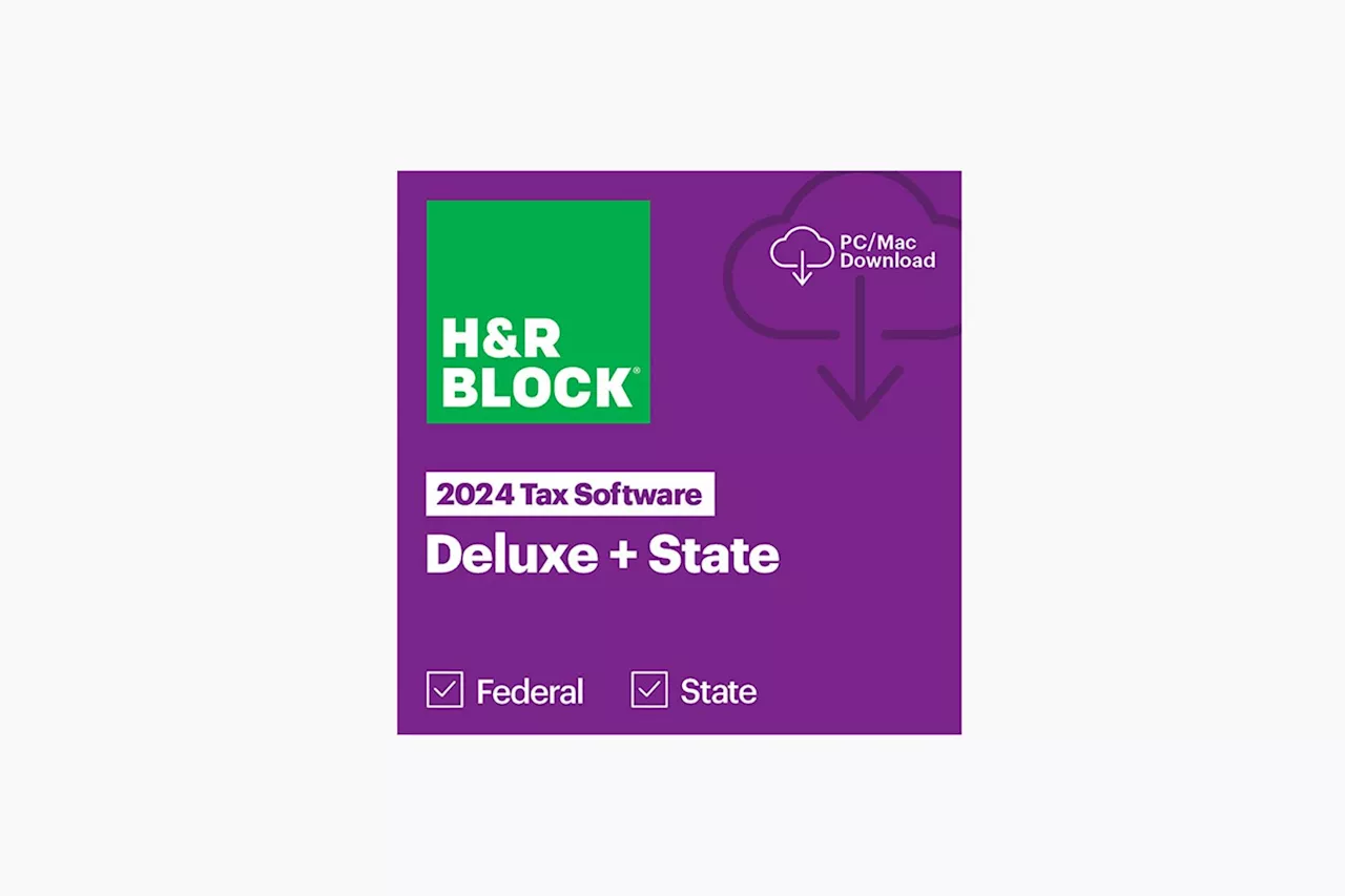 H&R Block Deluxe Tax Software: 33% Off for Easy Filing