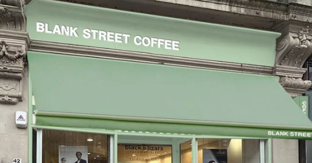 Blank Street Coffee to Open First Glasgow Cafe