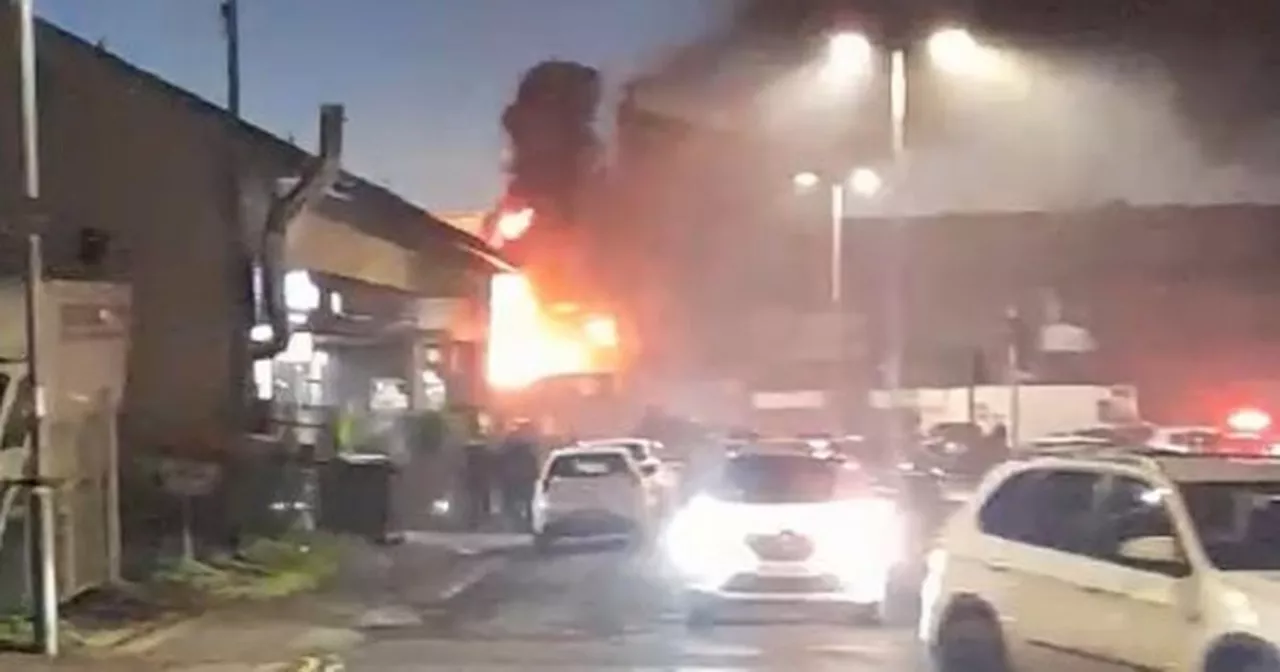 East Kilbride Road Reopens After Major Restaurant Fire