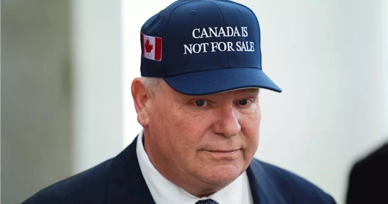 Ford Rocks 'Canada Is Not For Sale' Hat Amid US Merger Talk